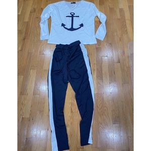 Ladies Two Piece Track Suit